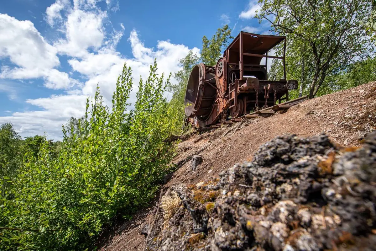 old rusty train