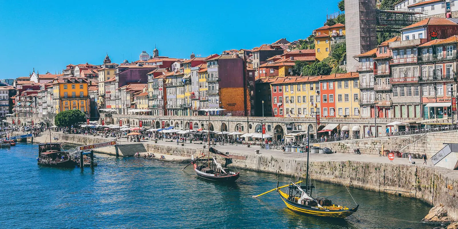 colorful city of Porto