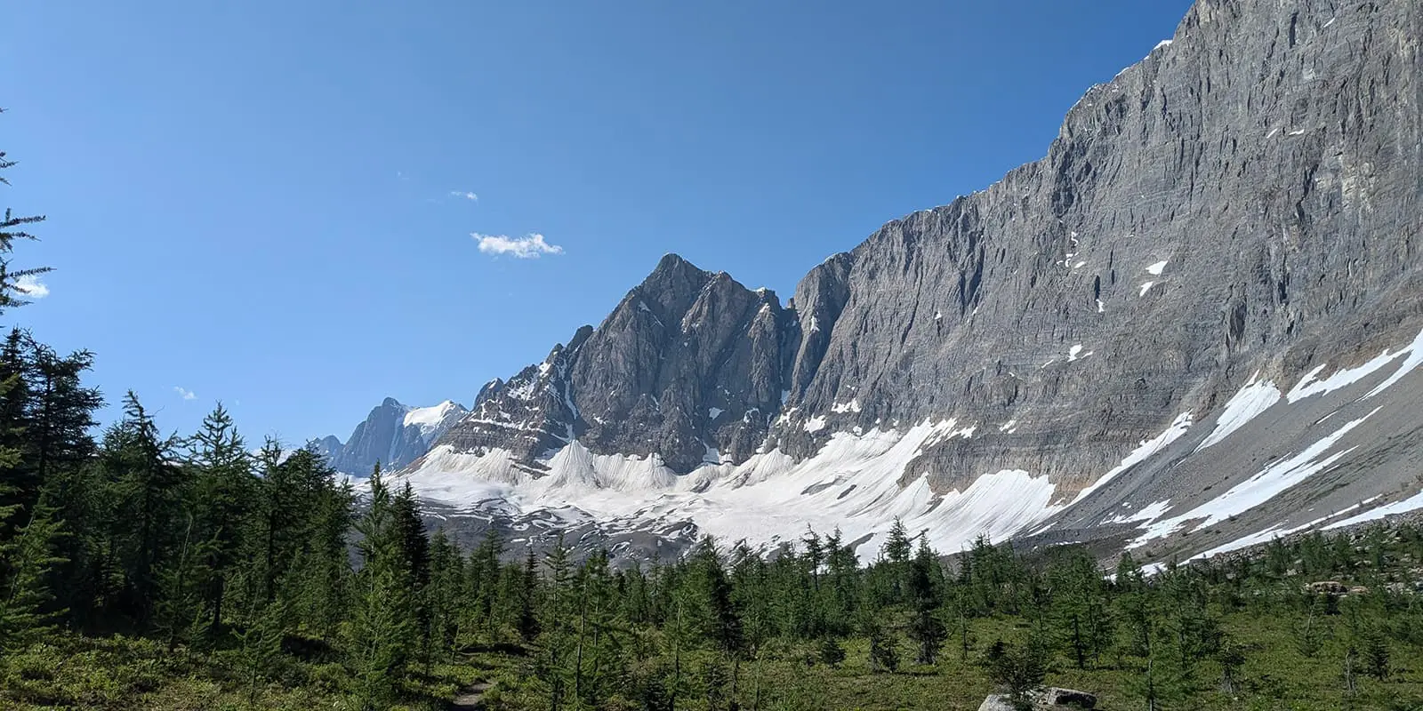 Rockwall trail in Canada