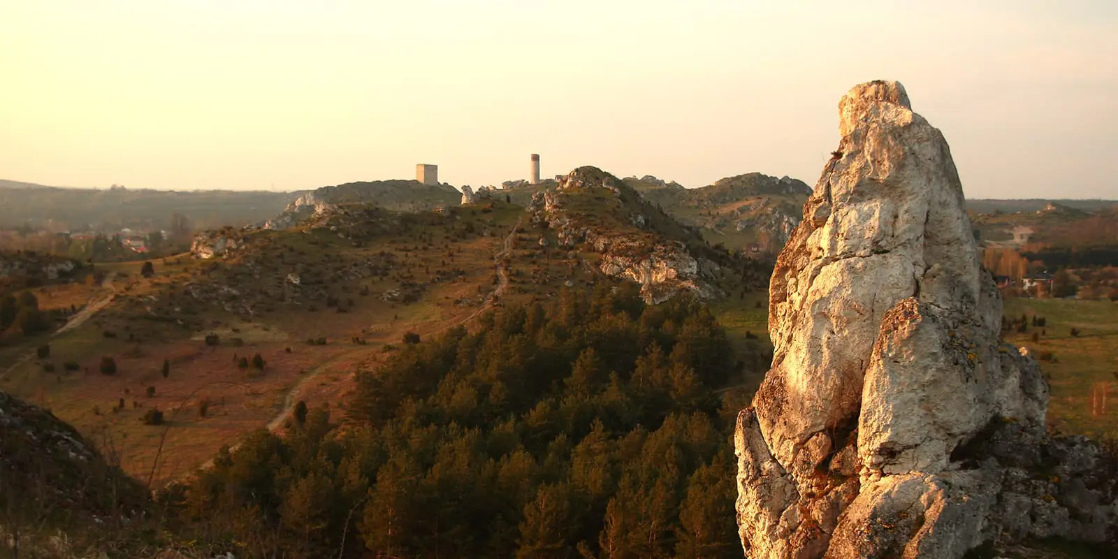 Jurassic landscape in Poland