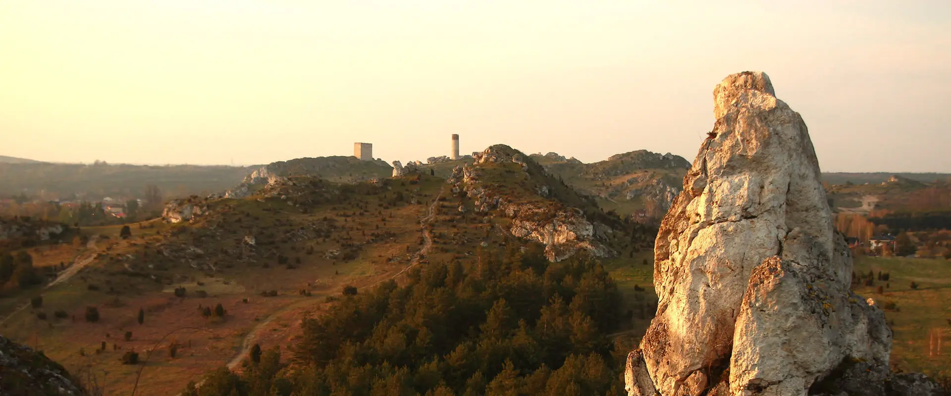 Jurassic landscape in Poland