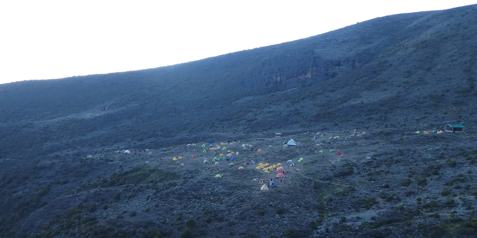 campsite on mount kilimanjaro