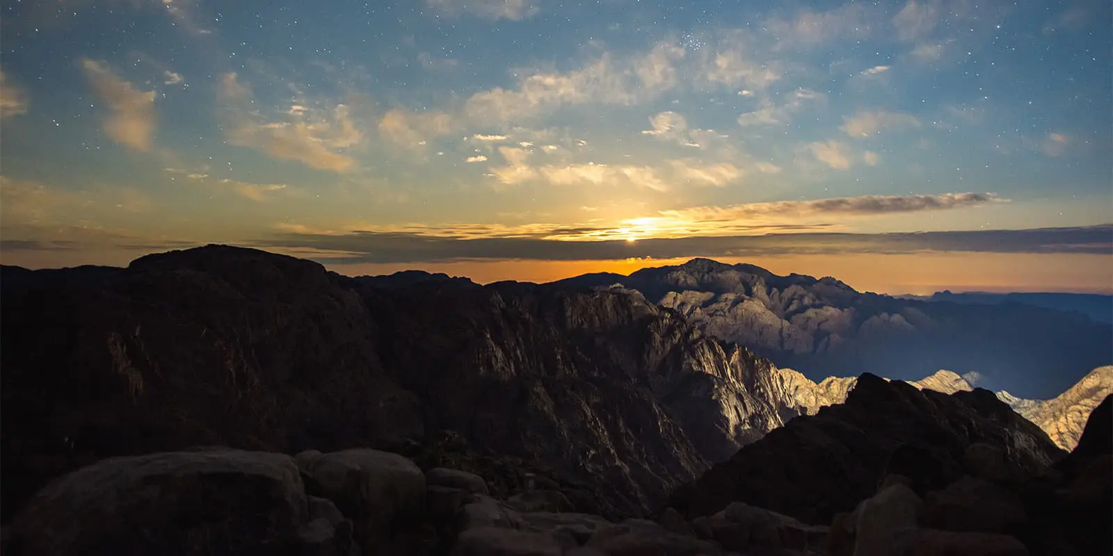 Mountains in Sinai, Egypt