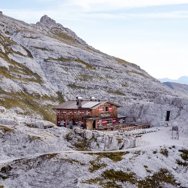 Mountain hut Italy Hiking