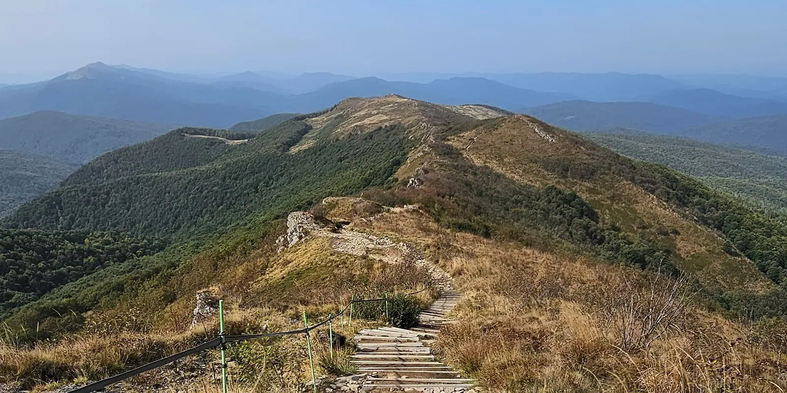 Carpathian Trail in Poland