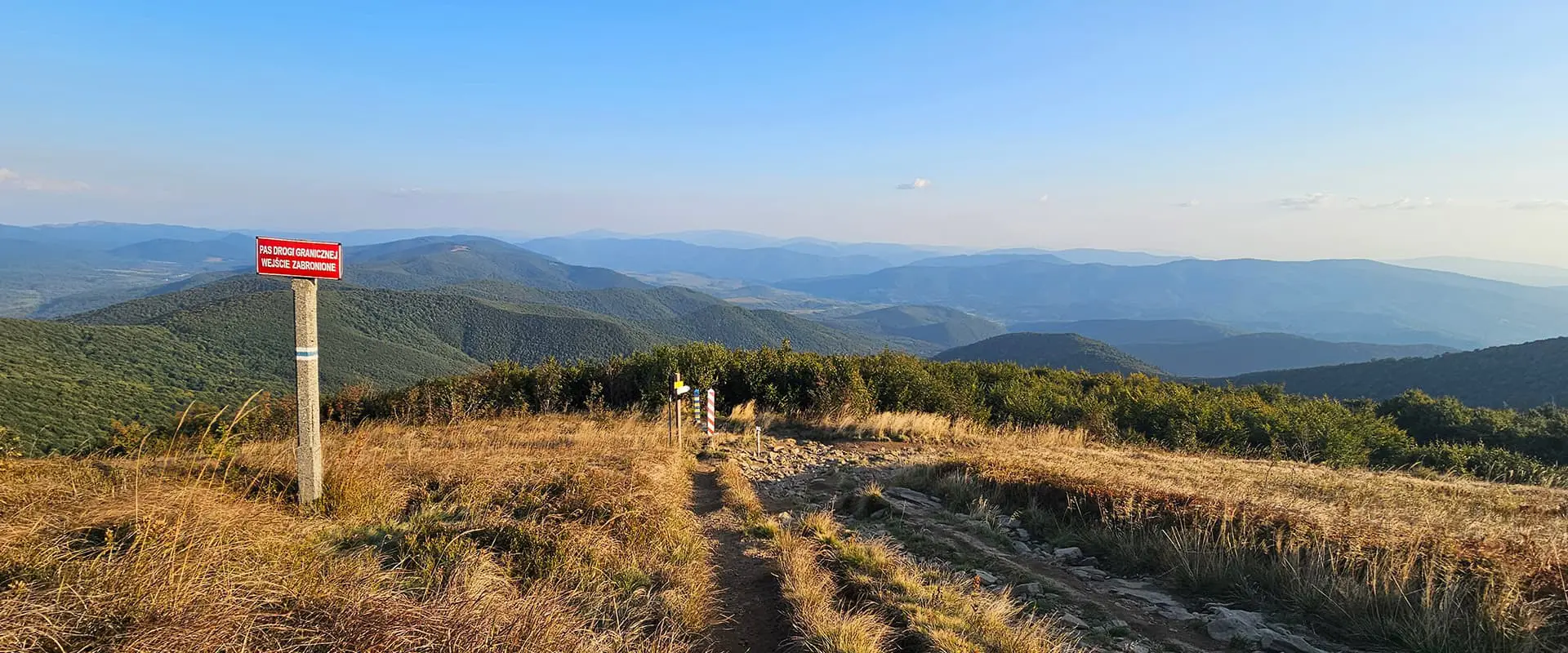 Carpathian Trail in Poland