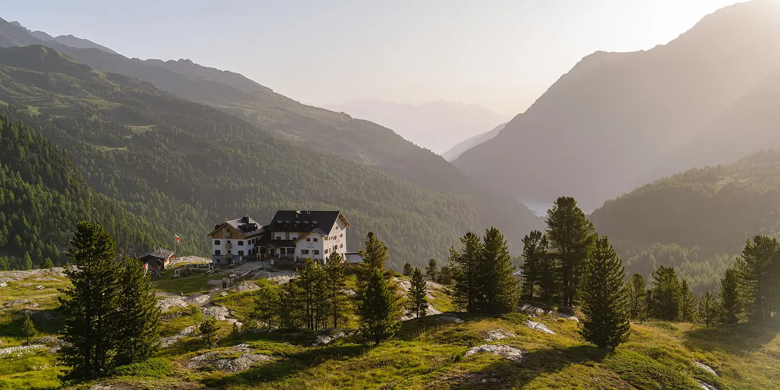 Zufall hutte in sud tirol