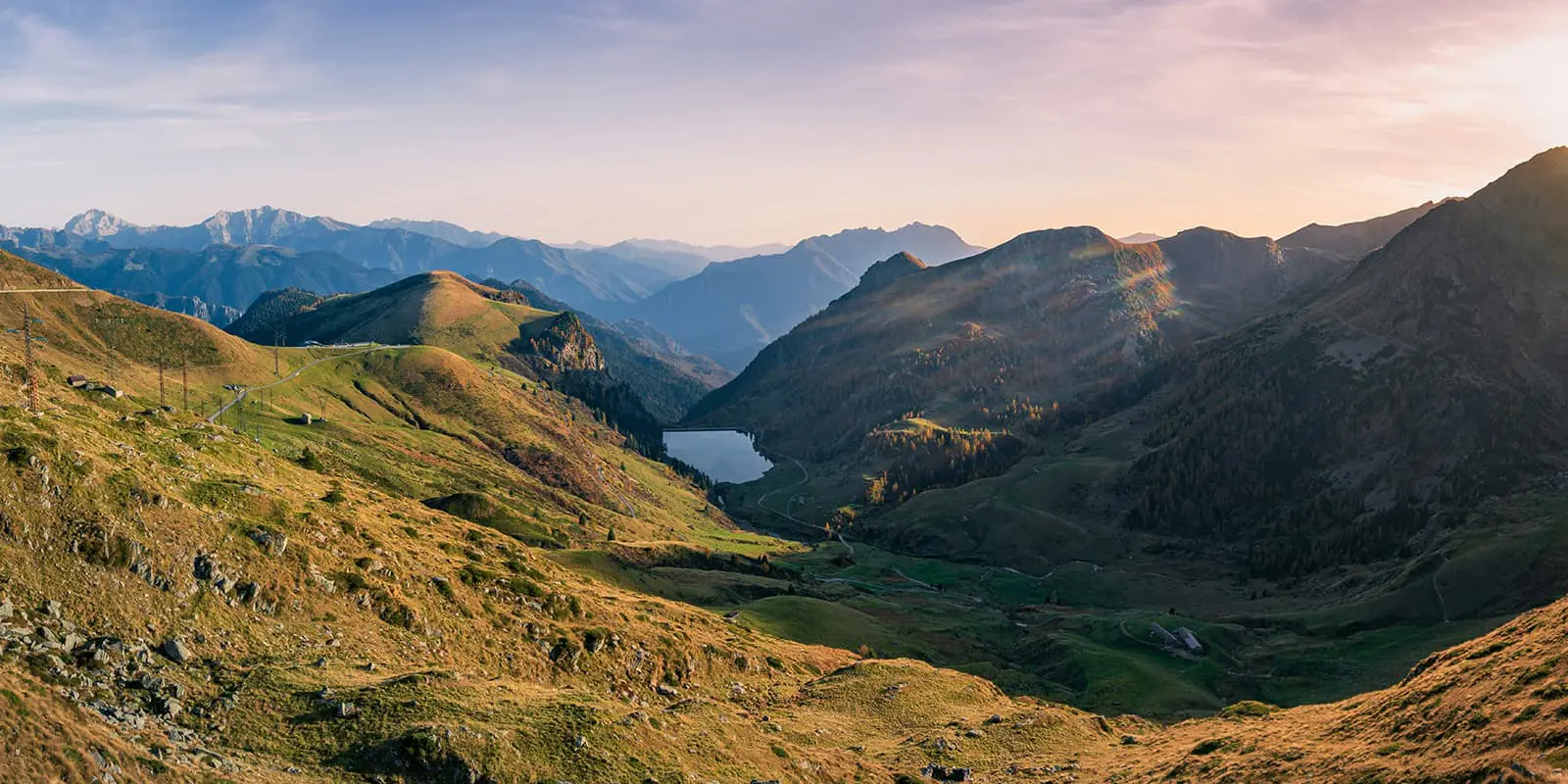 Italian alps on the Sentiero delle Orobie Orientali