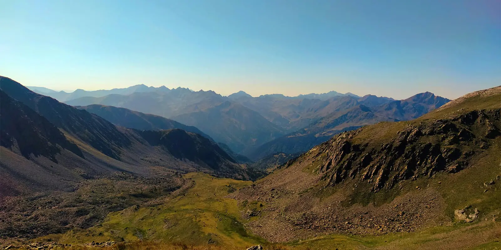 Andorra mountains on the Coronallacs Trail