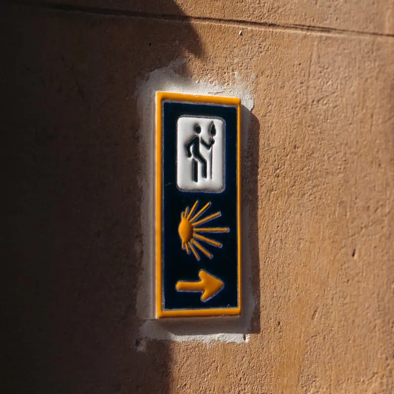pilgrim hike sign