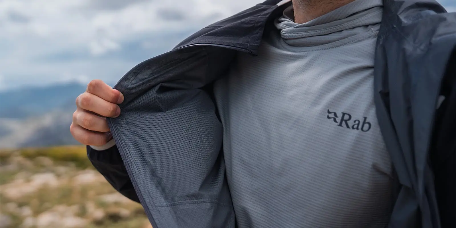 Rab Downpour Light Waterproof Jacket Review - Hiking Trails