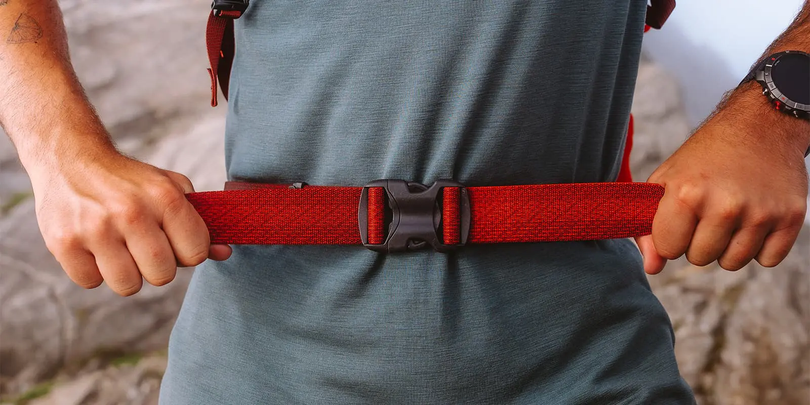 hip belt on the Gregory Kiro 24