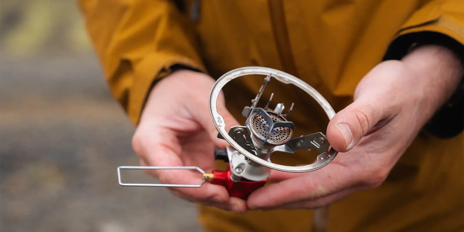 outdoor cooking stove by MSR