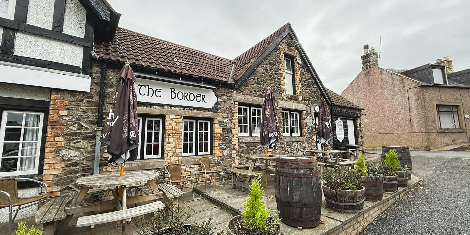 old stone pub in Scotland
