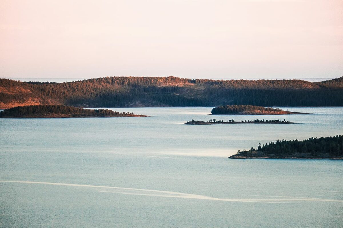 big lake in Sweden