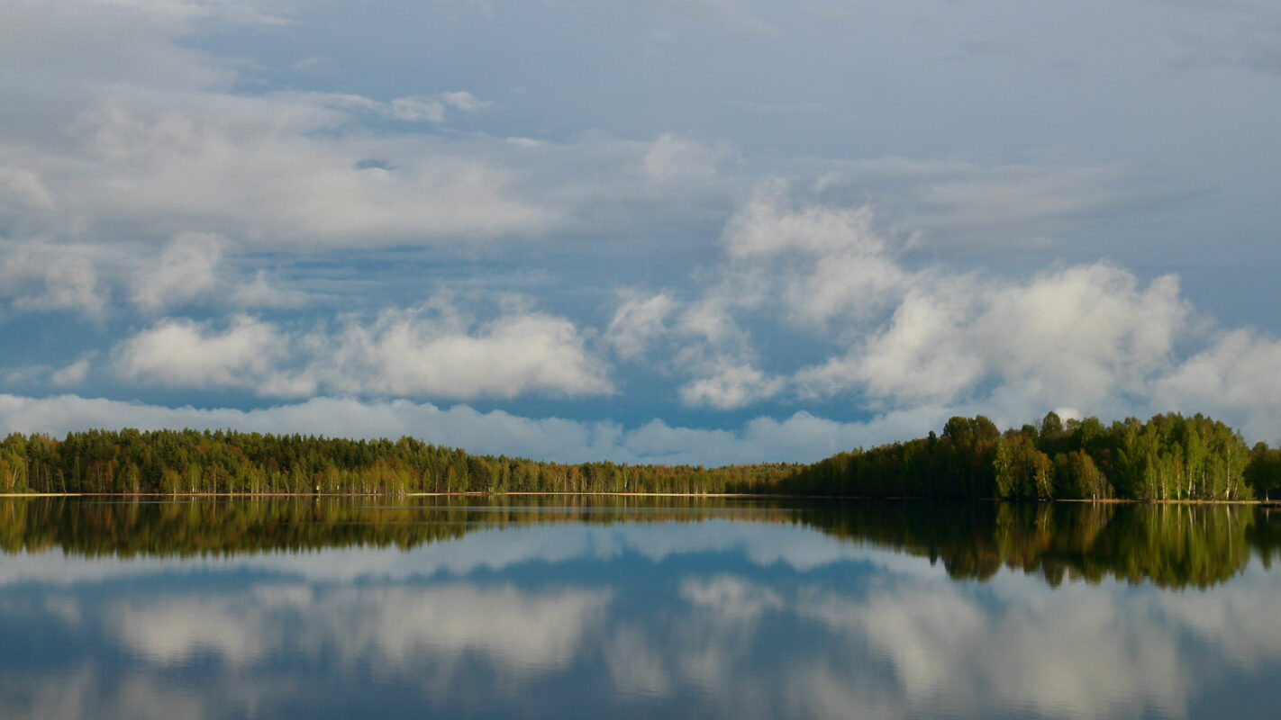 Lake view near Mora, Sweden