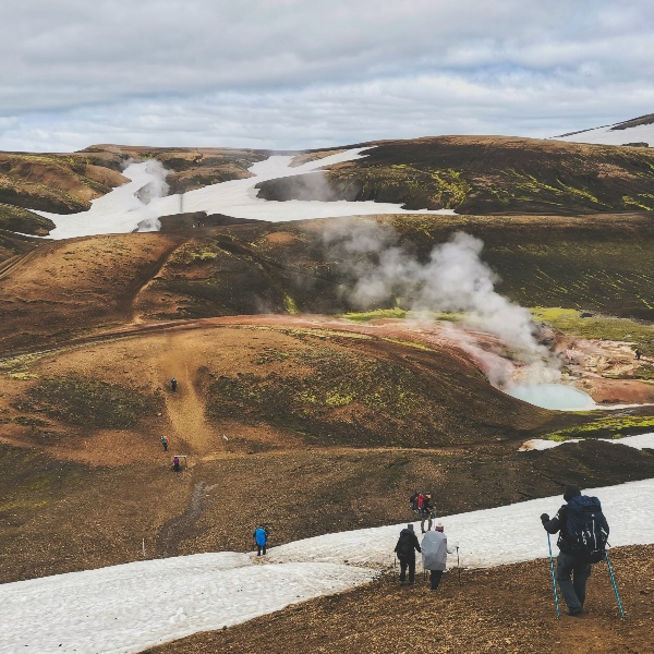 Laugavegur Trail Iceland Hiking