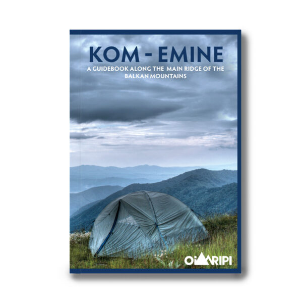 Guidebook cover Kom Emine trail