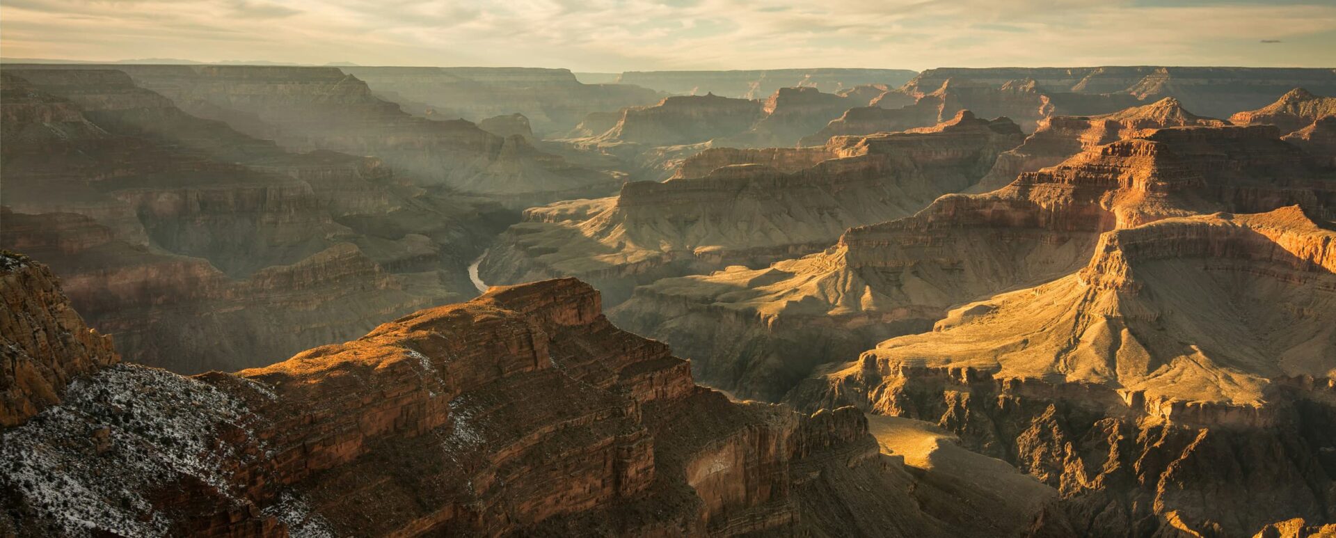 panoramic view of Grand Canyon