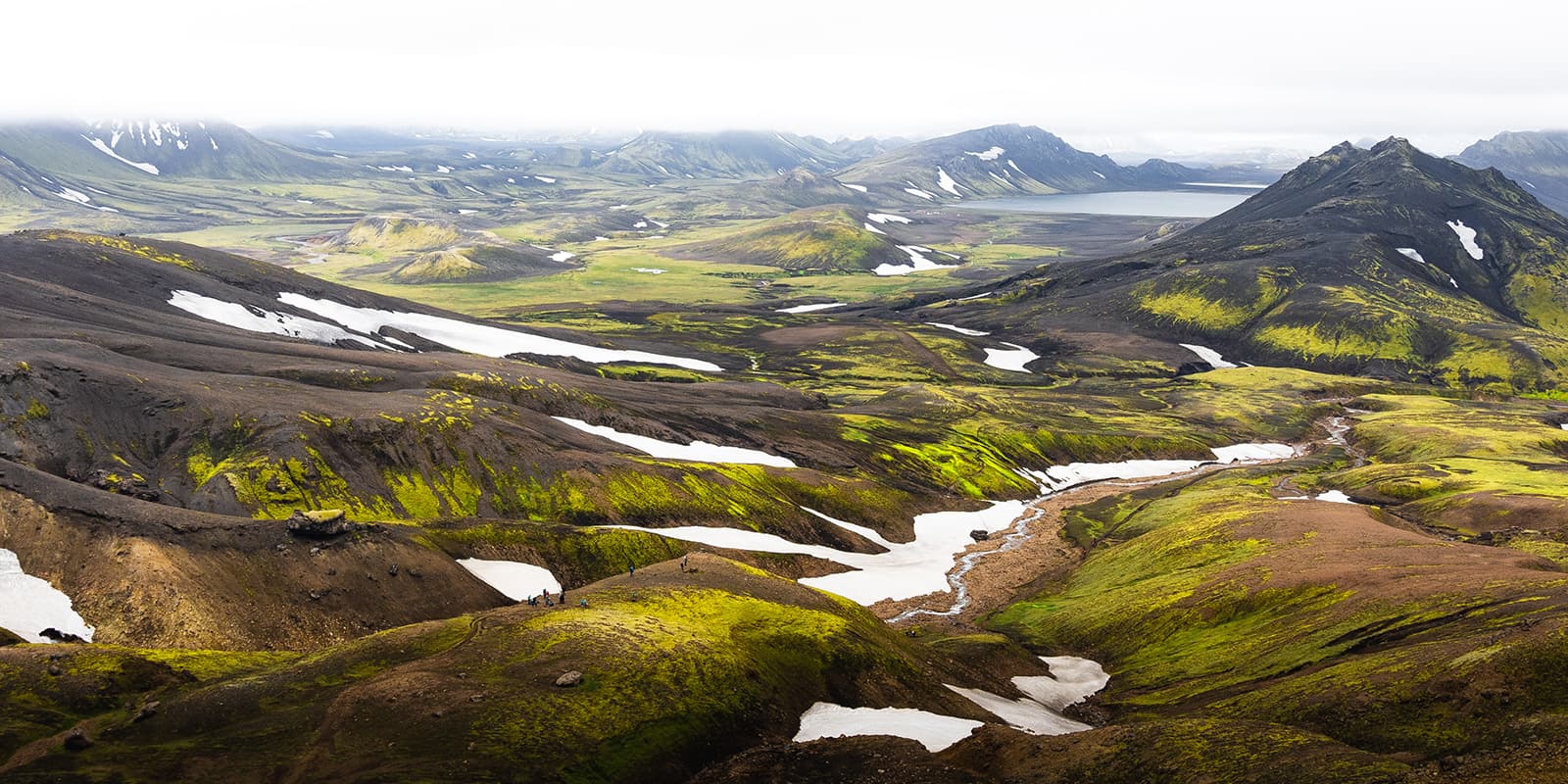 panoramic view of Iceland