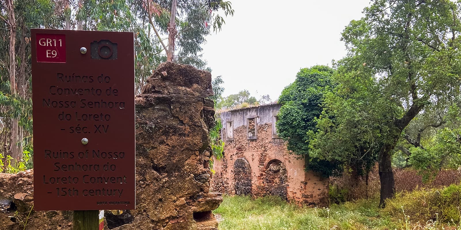 historical building on the Rota Vicentina