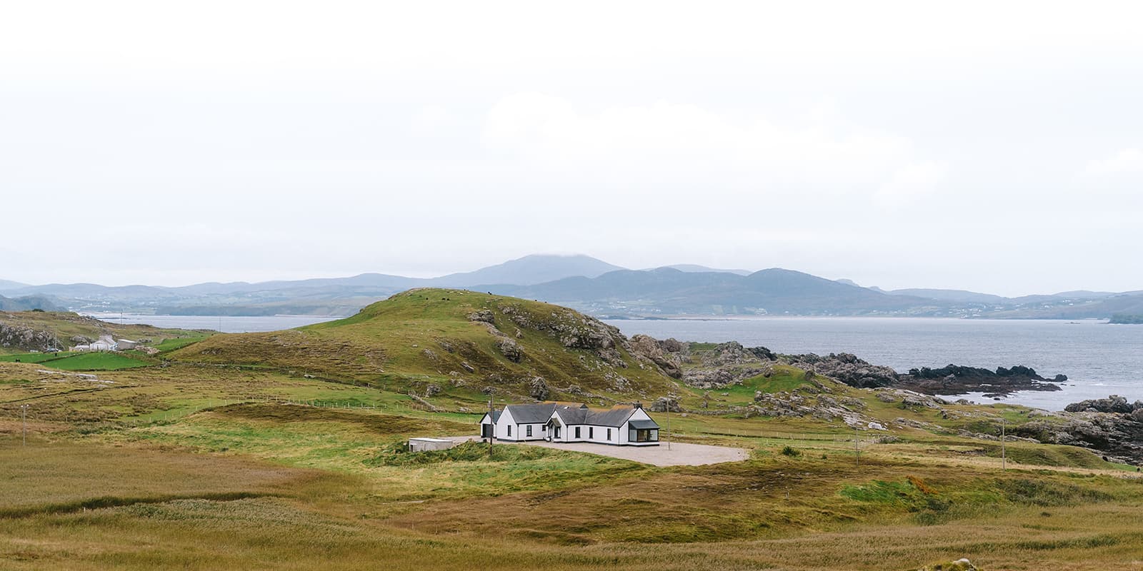 house in middle of Irish countryside