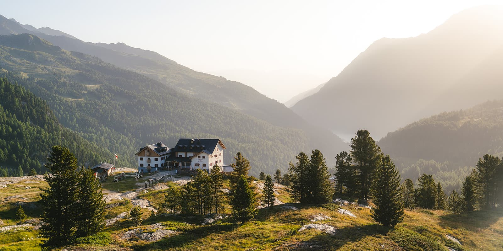 mountain hut in South Tyrol