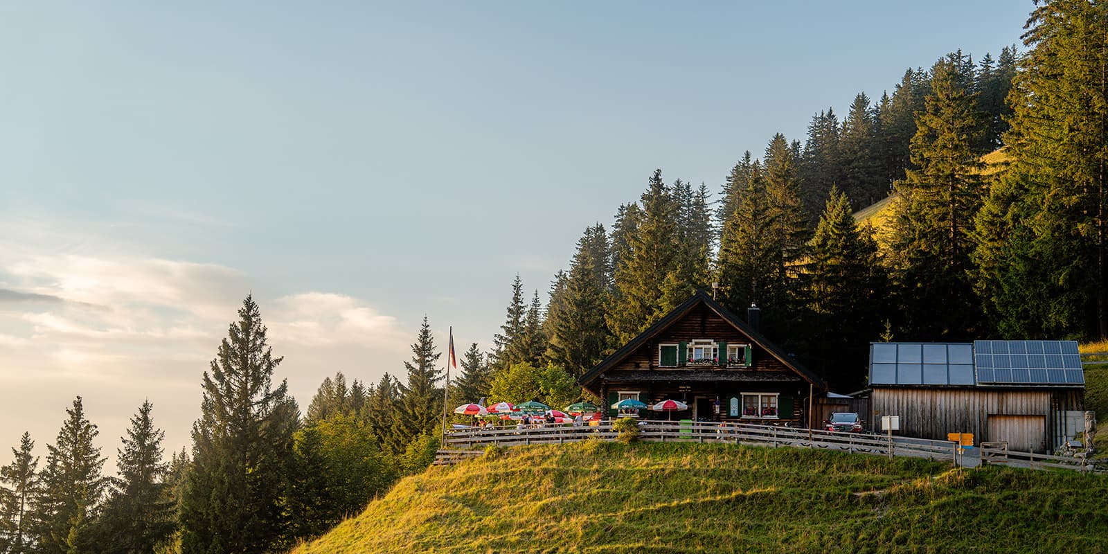 mountain hut in Liechtenstein