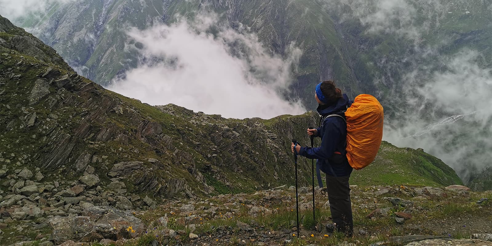 women looking out over mountains in Austria