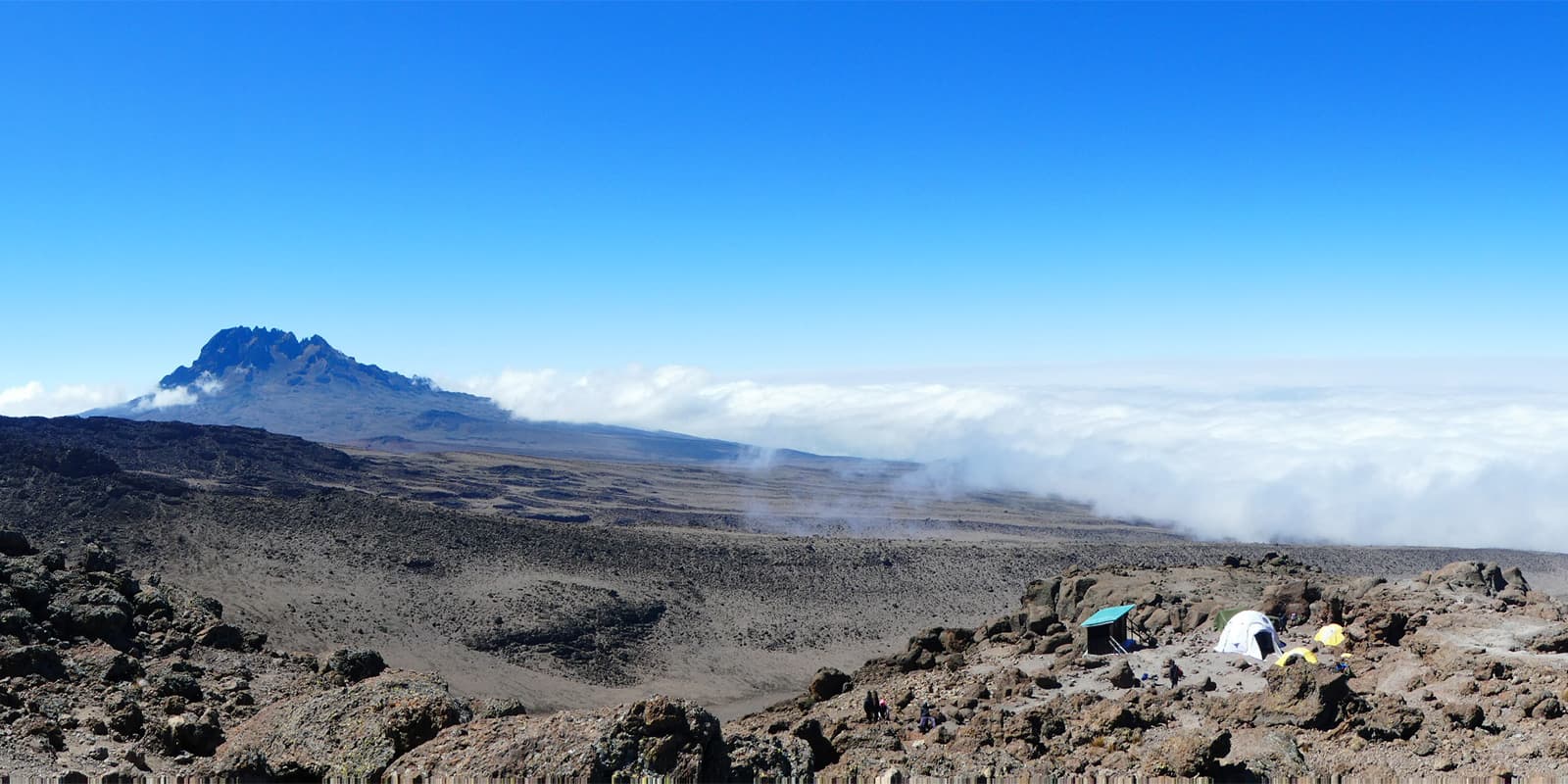 campsite on mount kilimanjaro