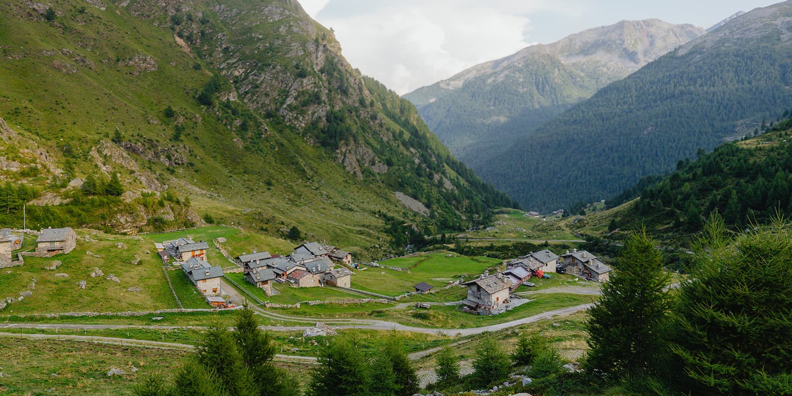 small mountain town of Malgera in the Italian alps