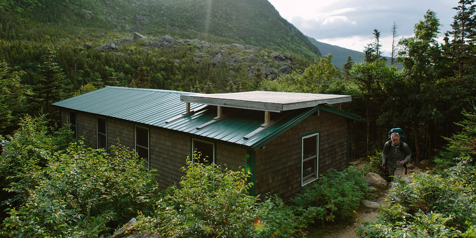 Carter Notch Hut on the Appalachian Hut to hut tour