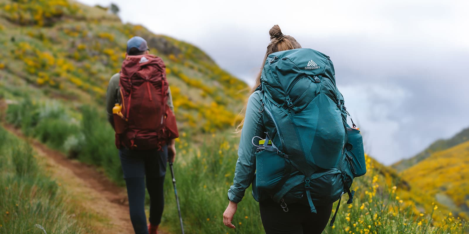 Gregory backpacks on madeira trail