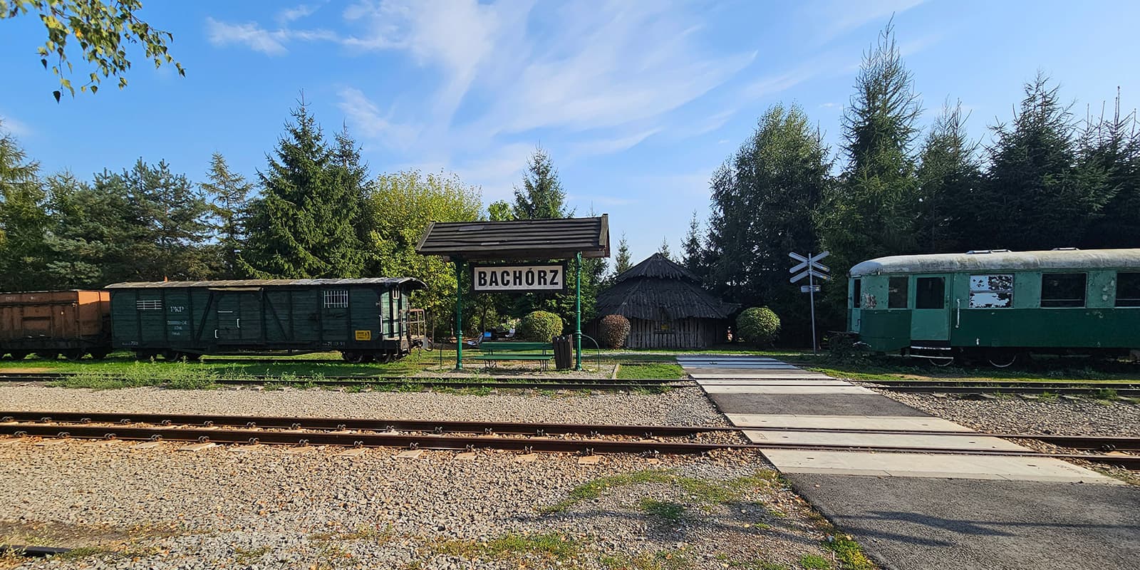 old train station in Poland