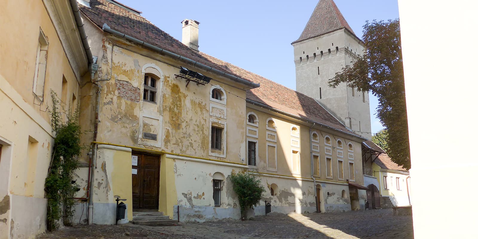 old town in Romania