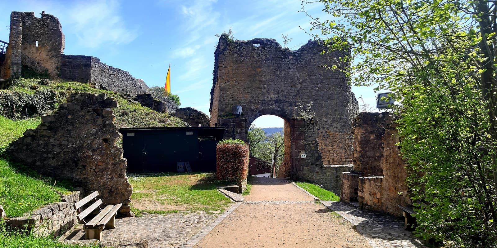 old ruin in Germany