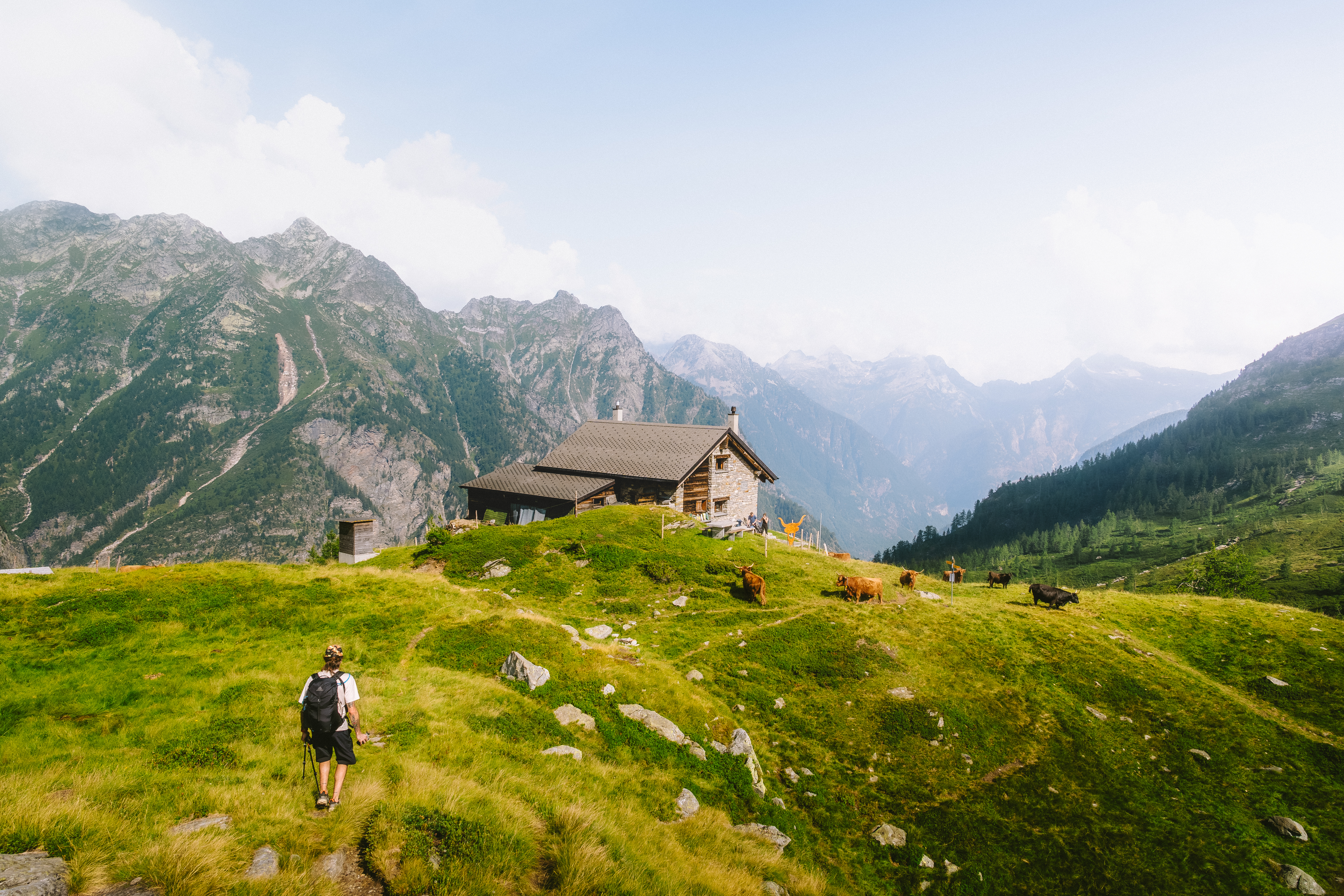 ticino mountain hut