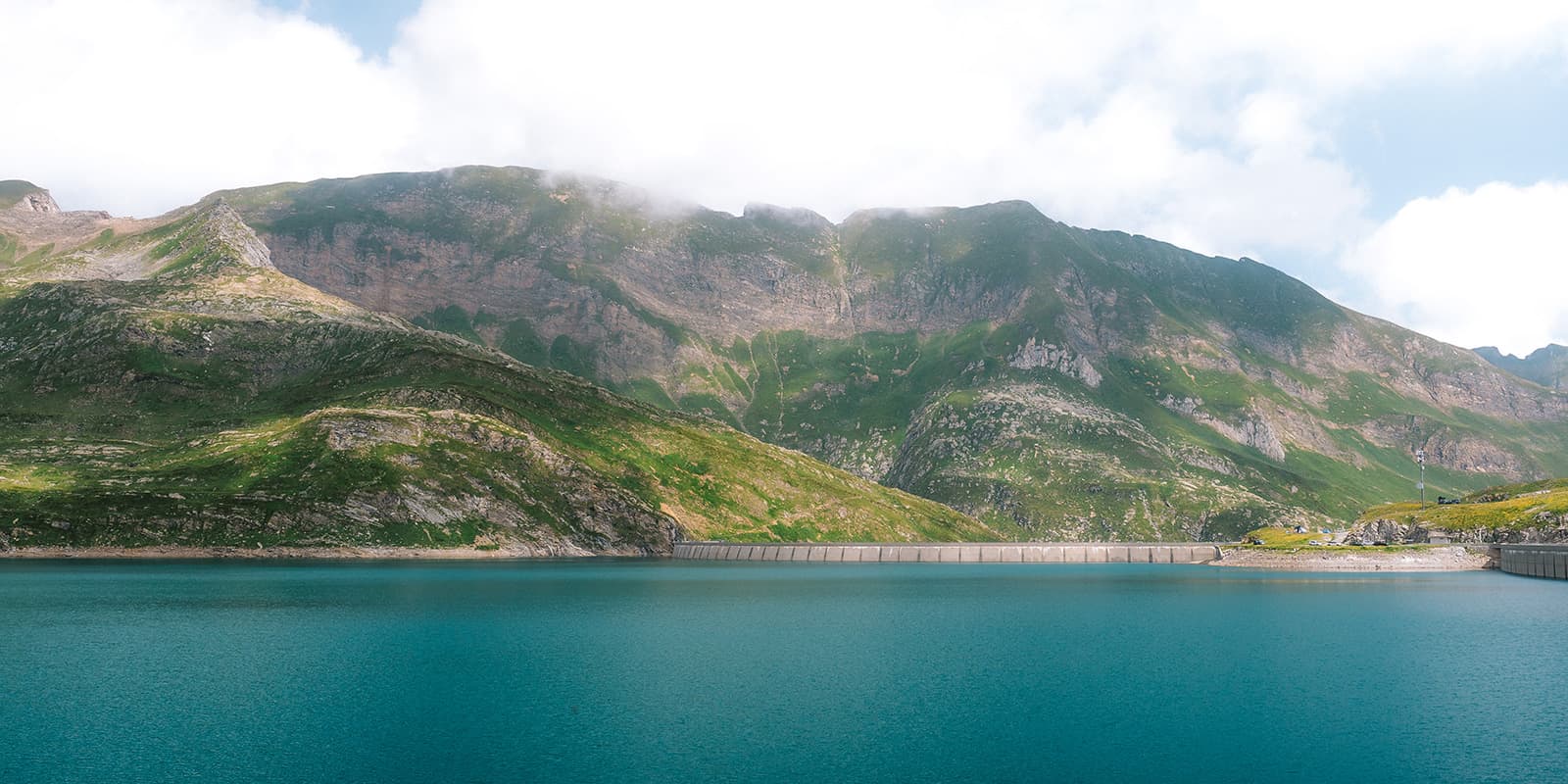 lago di Naret in Ticino Switzerland