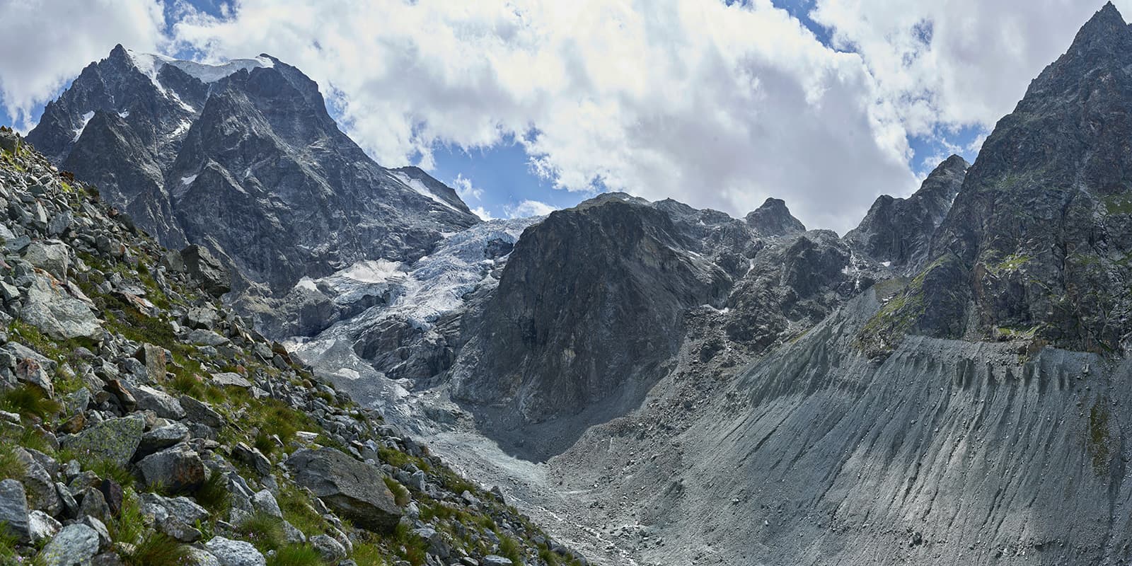 The bas glacier d'Arolla Switzerland