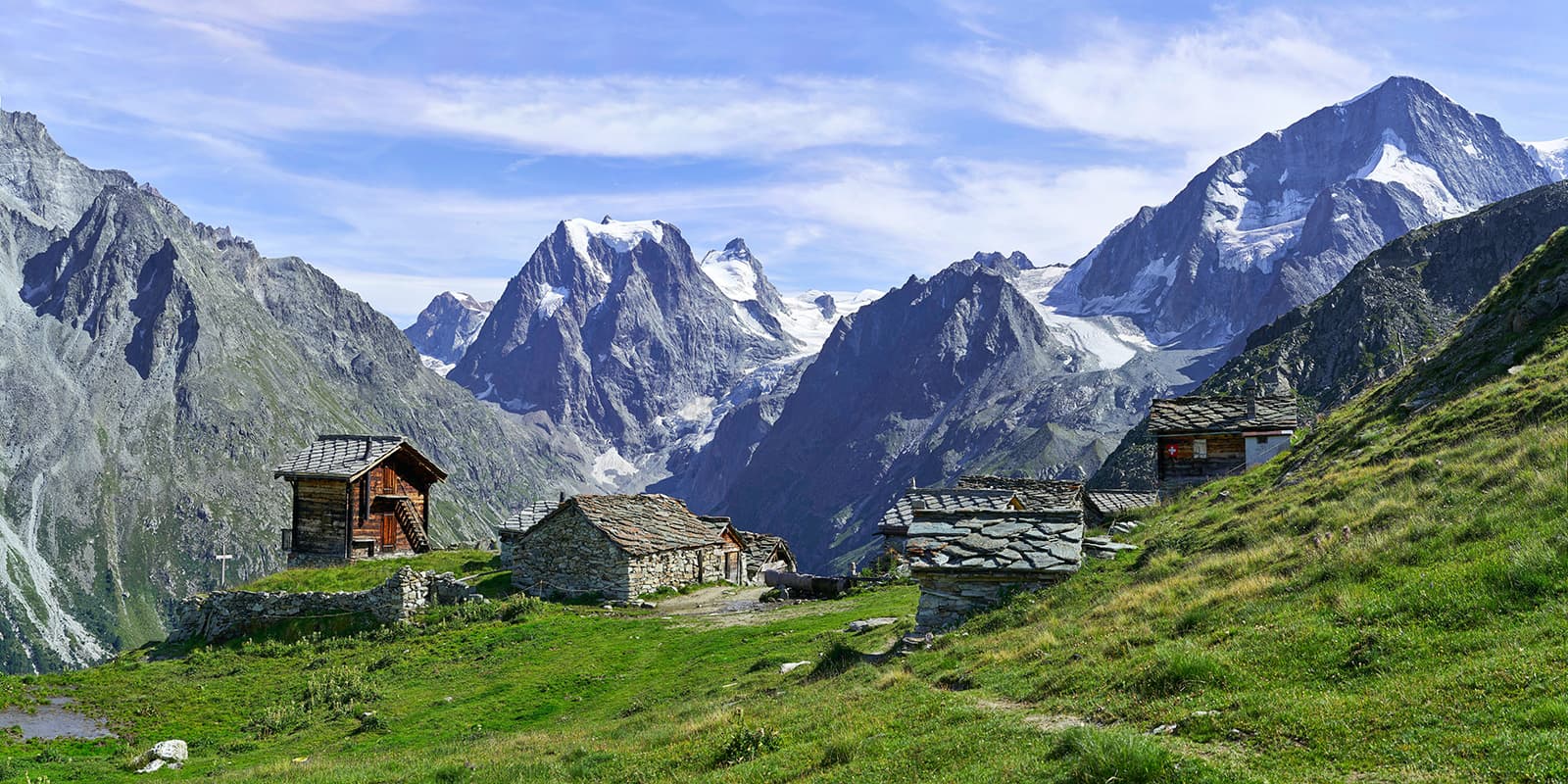 Remointse de Pragra in Arolla Switzerland