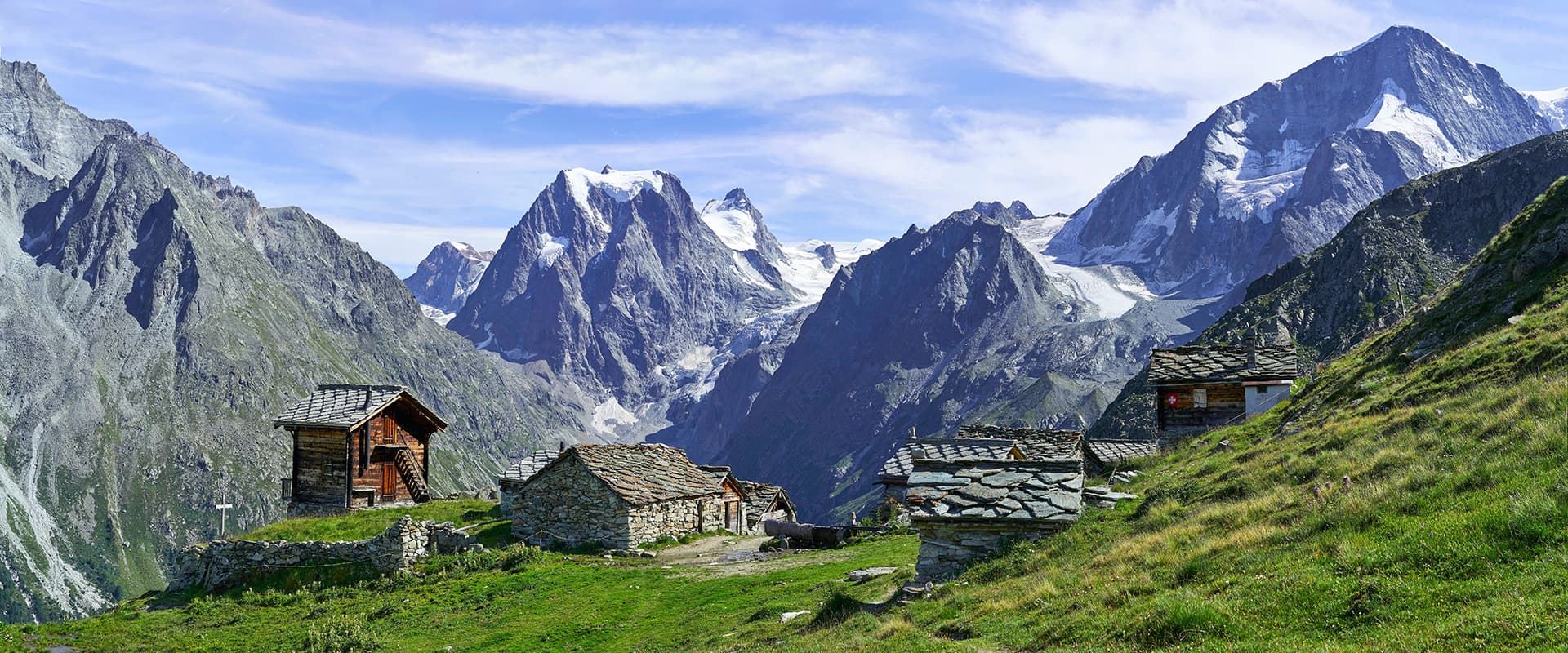 Remointse de Pragra in Arolla Switzerland