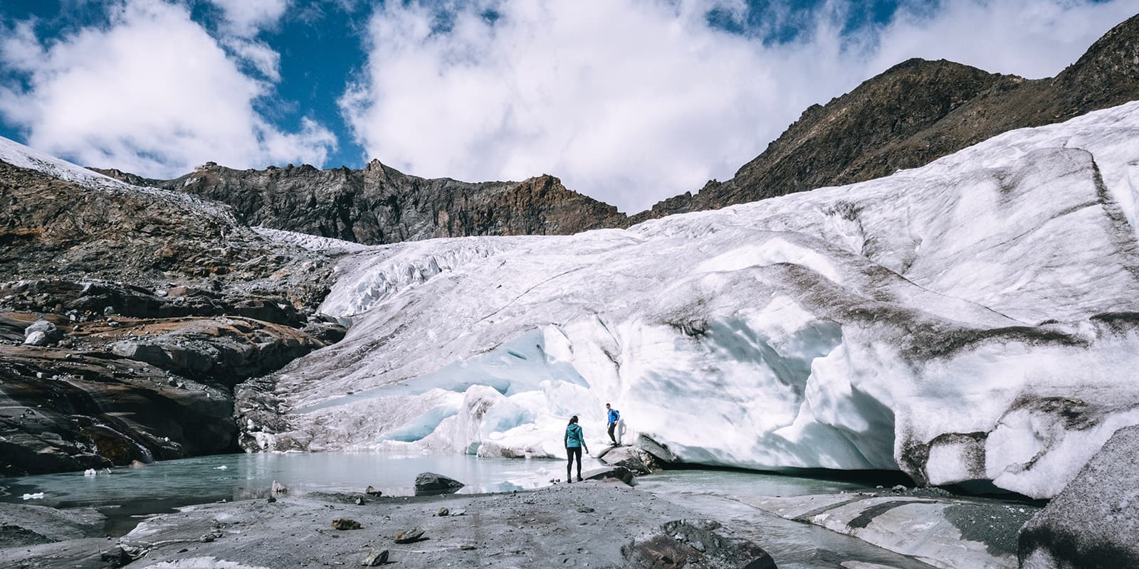 Glacier Trail in Saastal