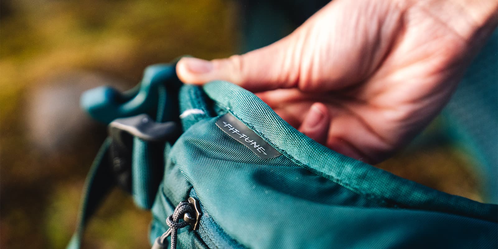 close up of the hip belt of the Gregory Maven 58L backpack