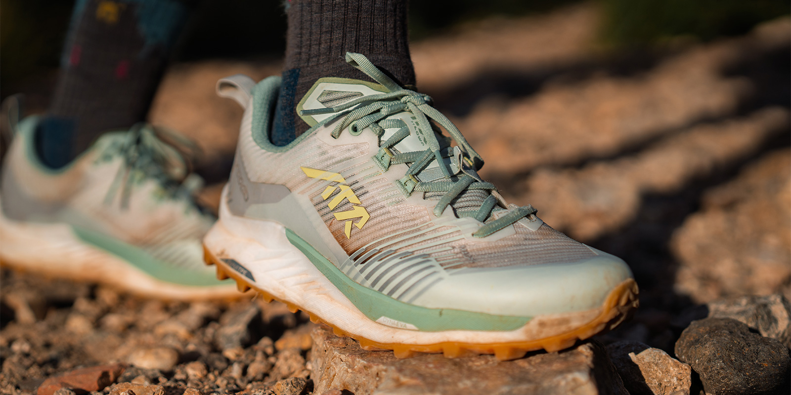close up of the Lowa Madrix Ws shoes