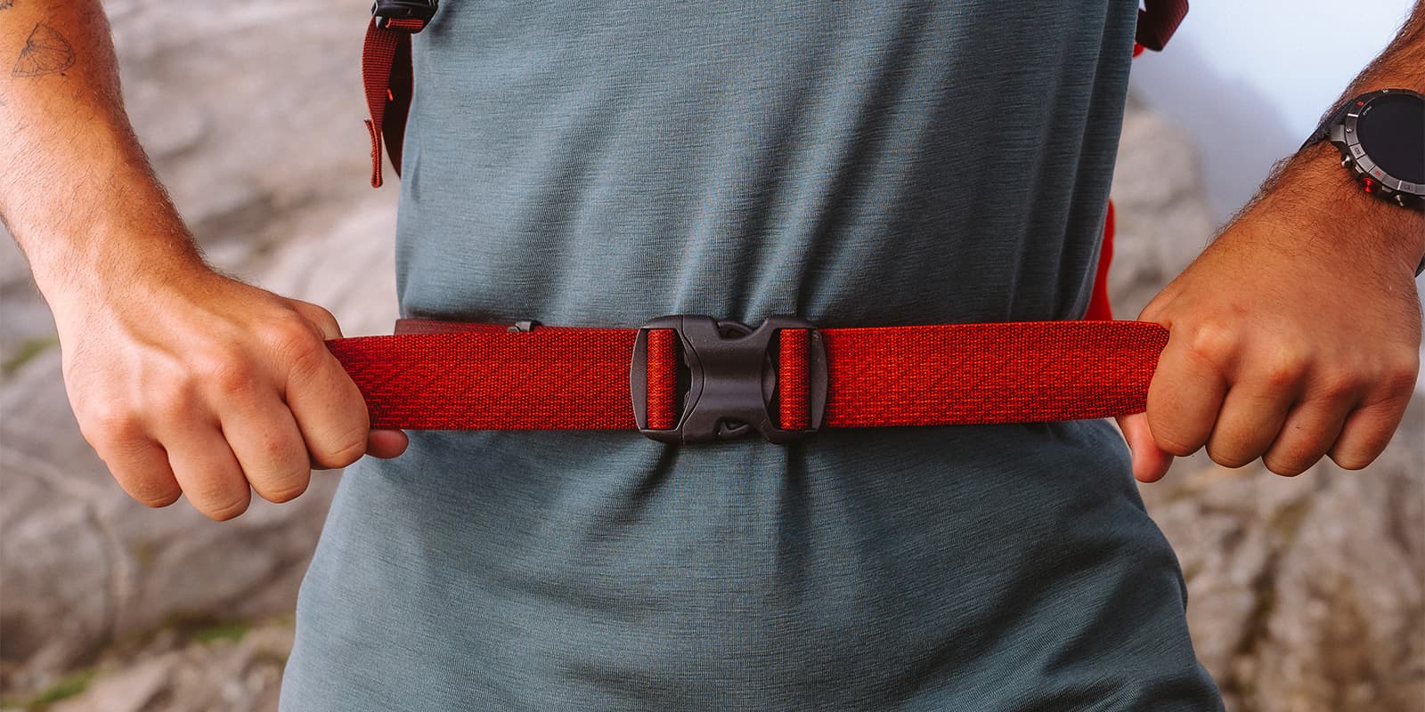 hip belt on the Gregory Kiro 24