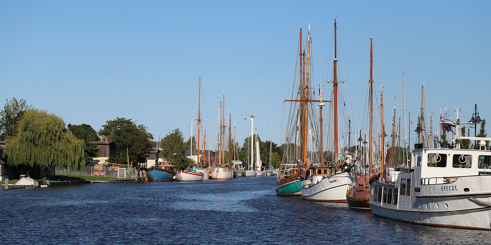 boats near the Baltic Sea