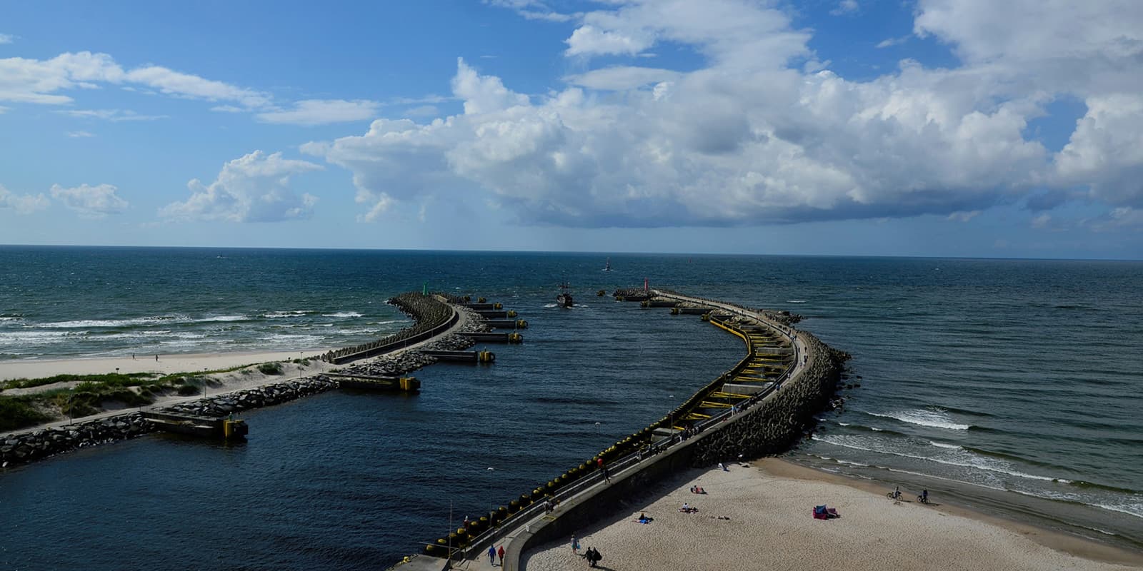 Polish town near the Baltic Sea