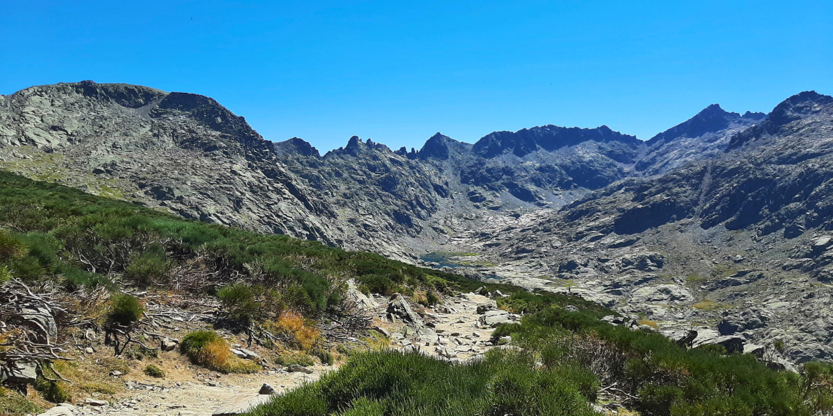 mountains in the Sierra de Gredos national park