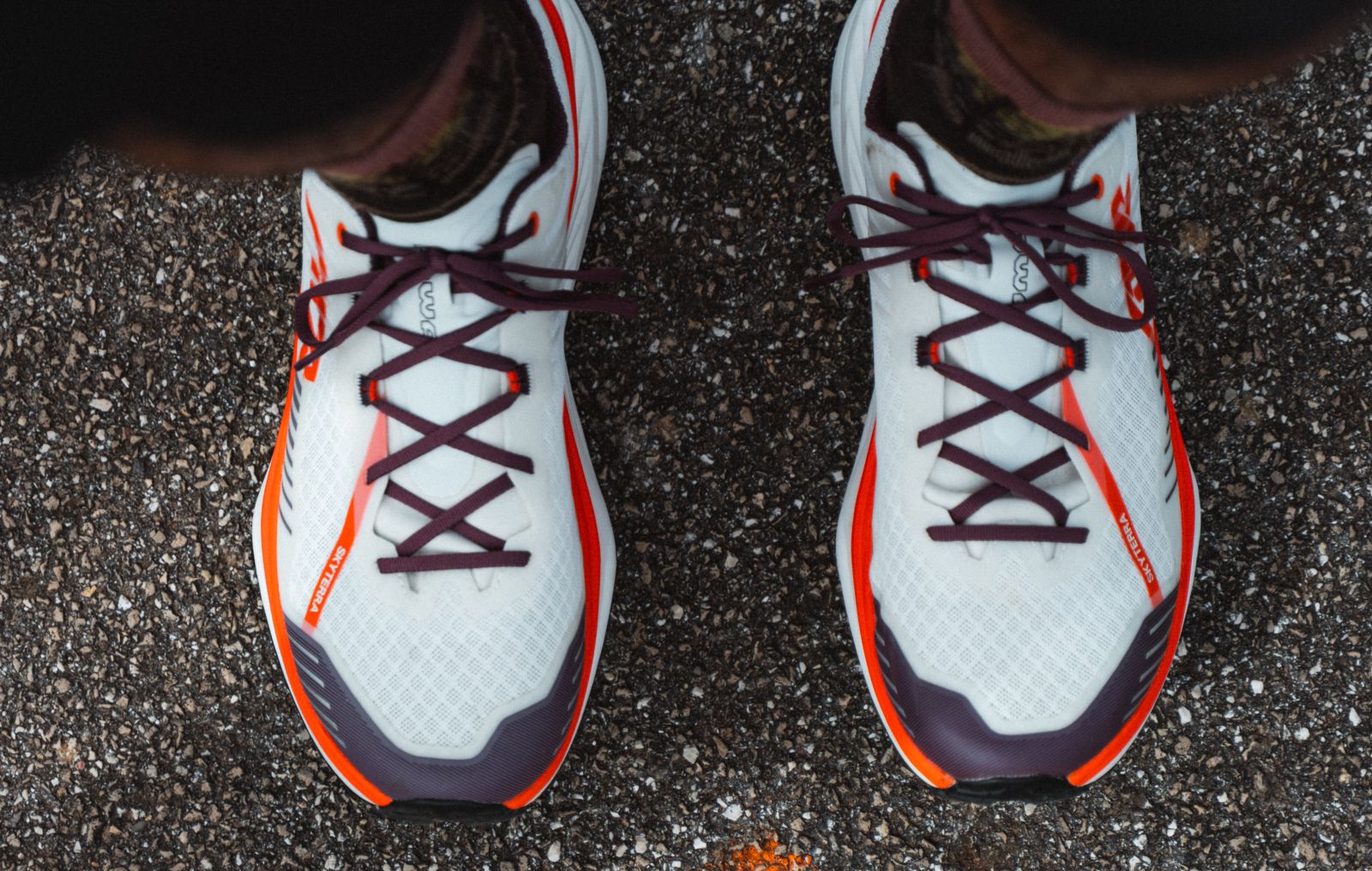 SKYTERRA shoes from an aerial view